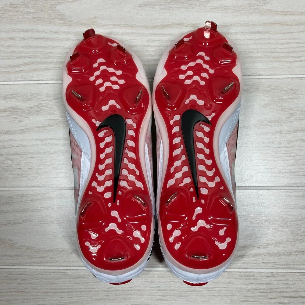 Nike Hyperdiamond 4 Elite Softball Cleat Red White Women's Size 11.5 CZ5917-105
